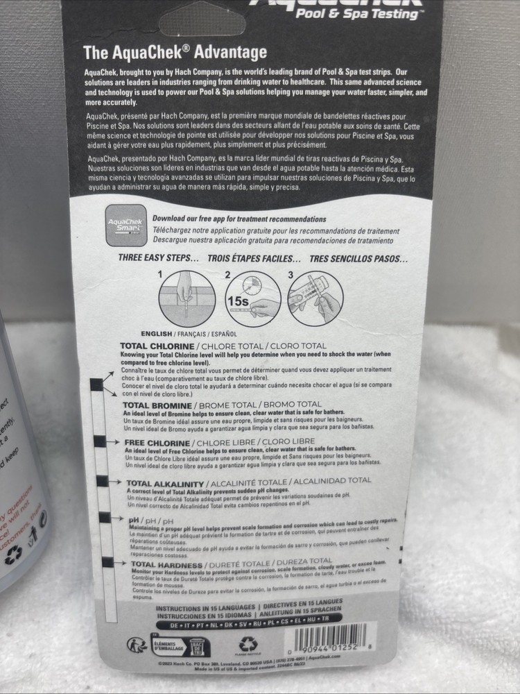 AquaChek Pool Testing Strips & Pool Winterizing Closer