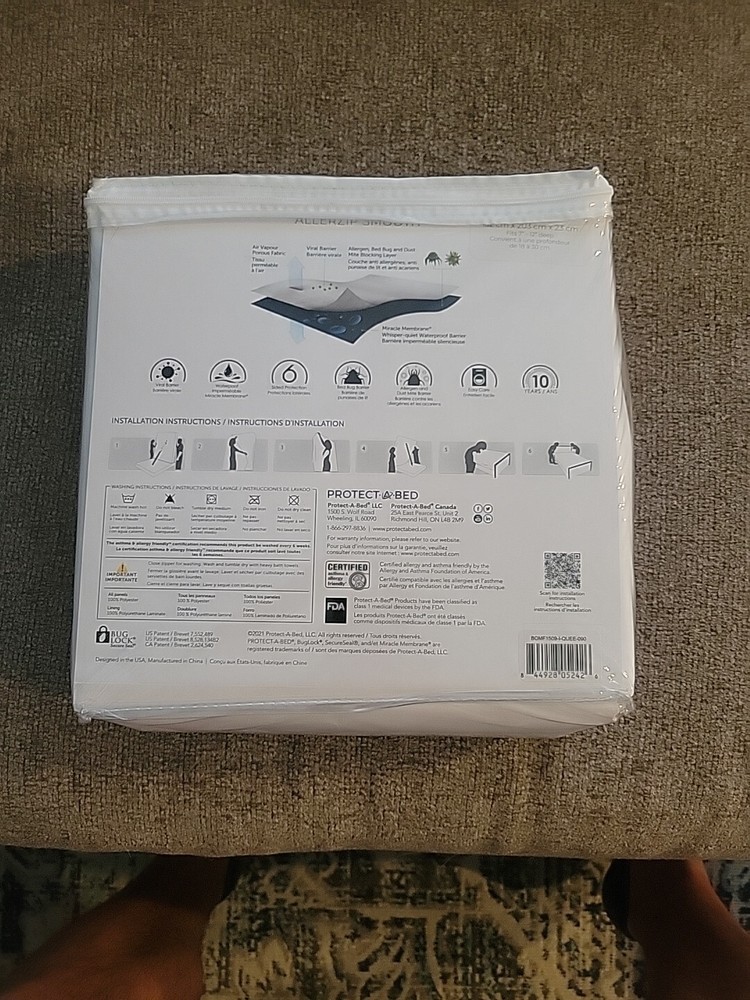 protect a bed mattress encasement queen