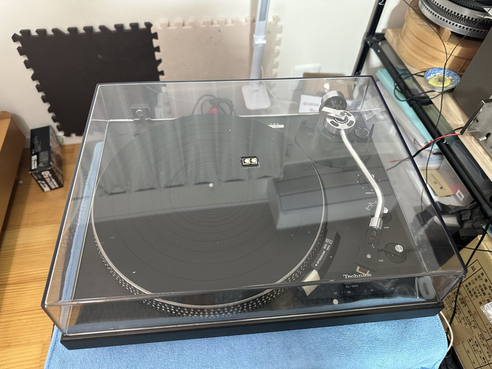 Technics SL-1900 Direct Drive Automatic Turntable working Tested From Japan