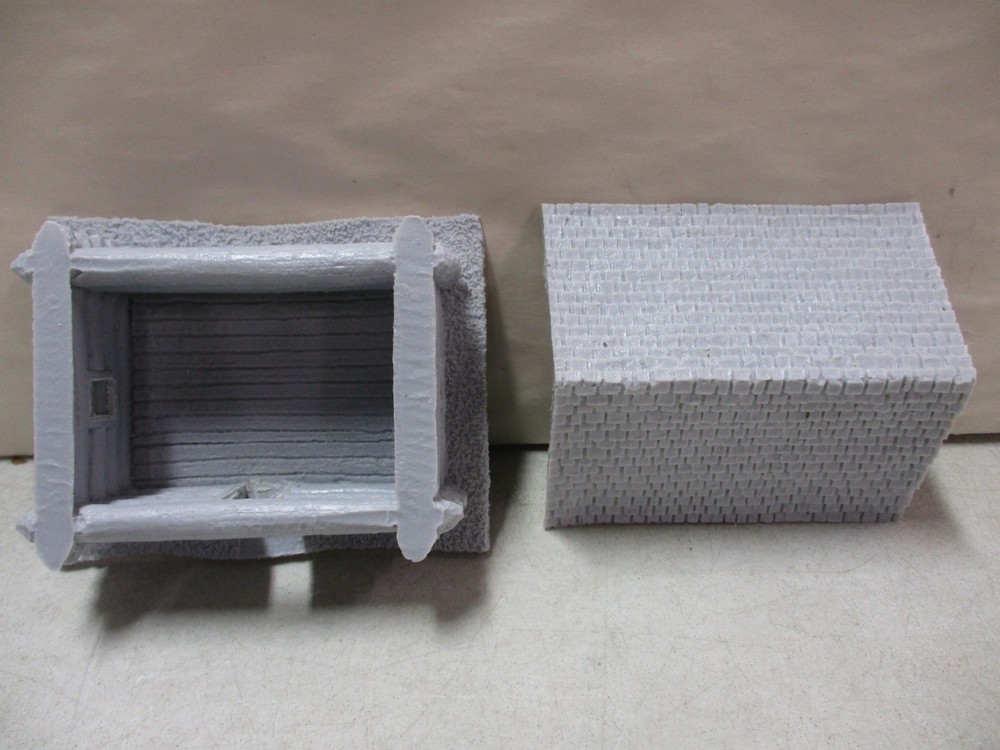 Resin Log Cabin for Wargaming A