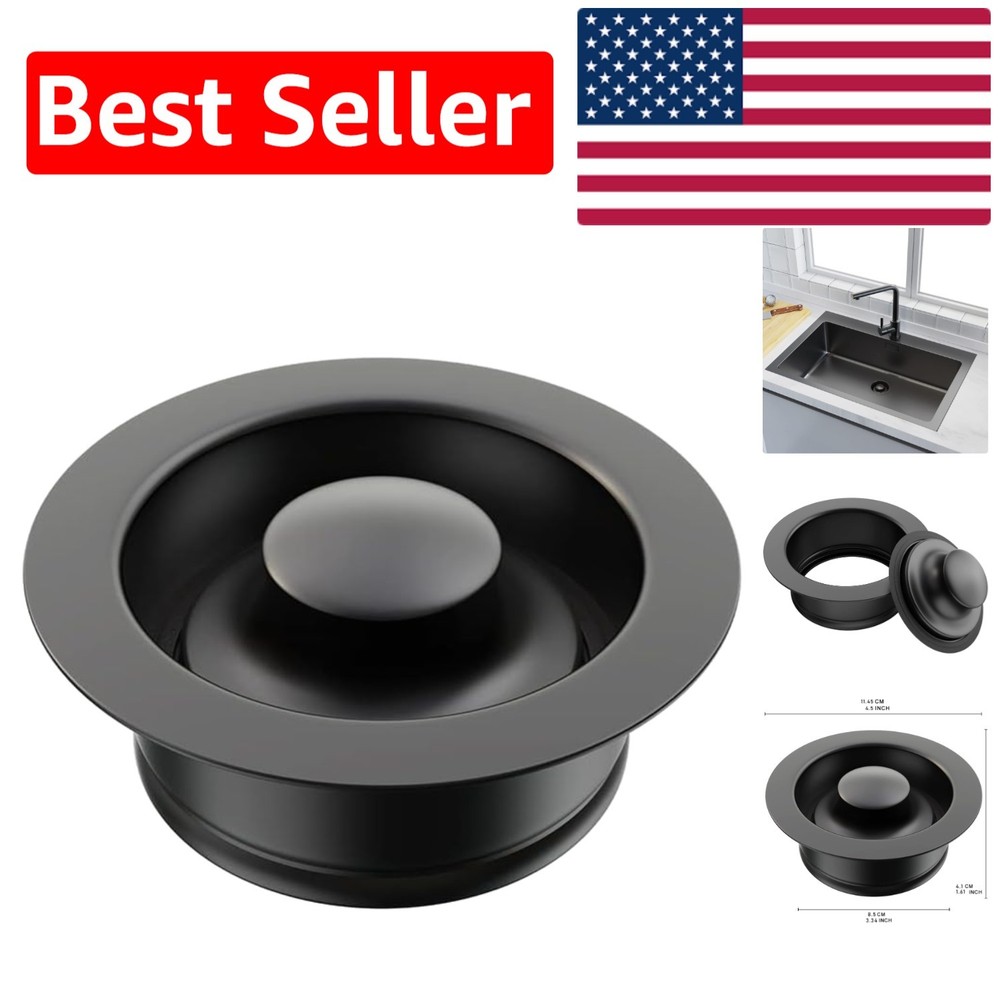 Versatile Garbage Disposal Sink Flange Plug - Durable Stainless Steel Design