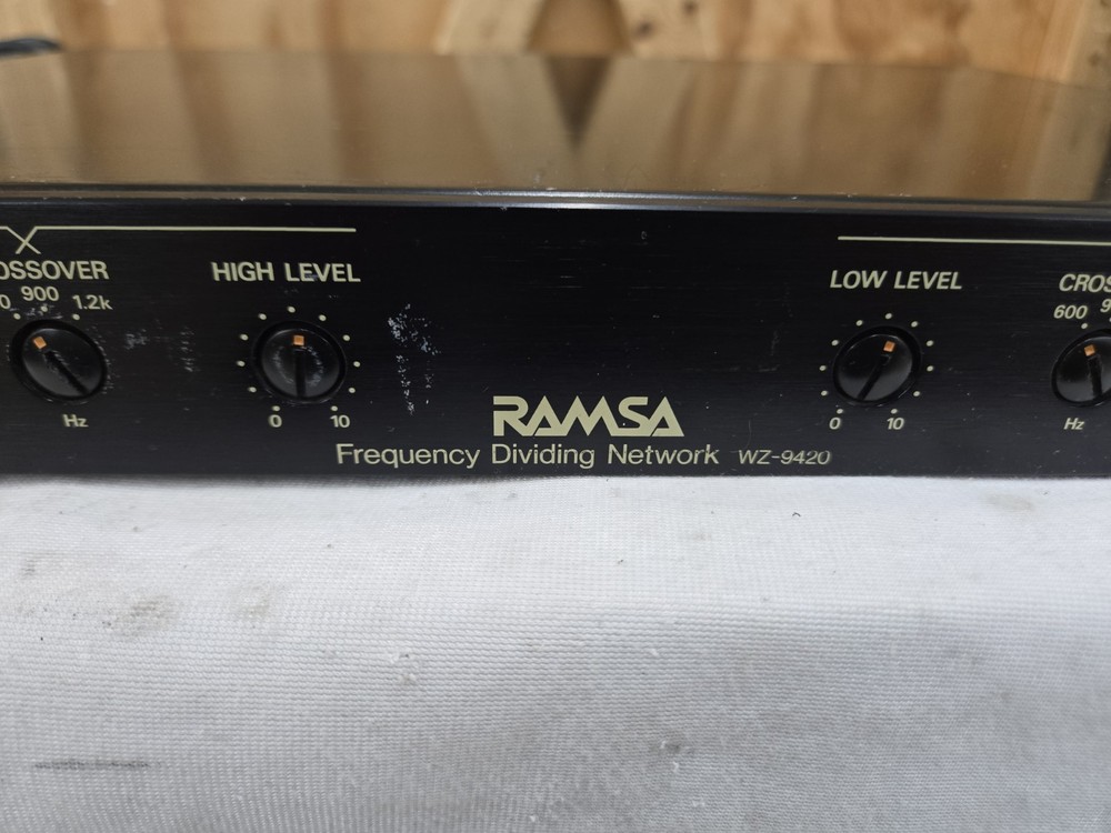 Ramsa WZ-9420 Frequency Dividing Network / Crossover - Tested & Working - ONE