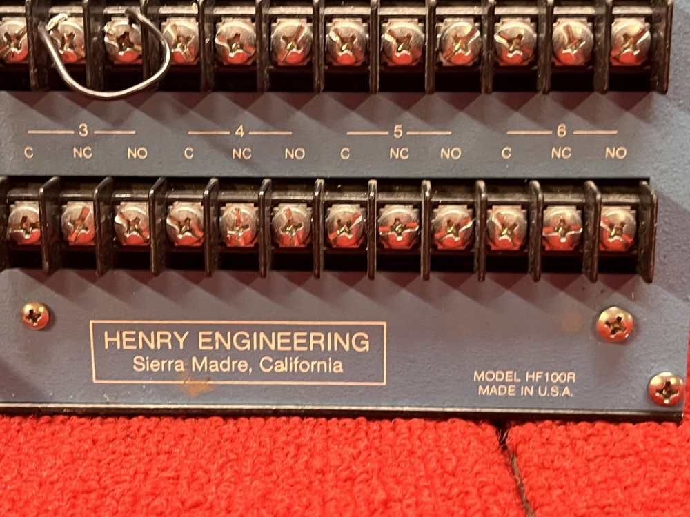 Used Henry Engineering Utility Control Interface Superelay Good Condition