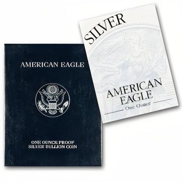 1995 P Proof Silver Eagle w/Box & COA ~ PRISTINE ~
