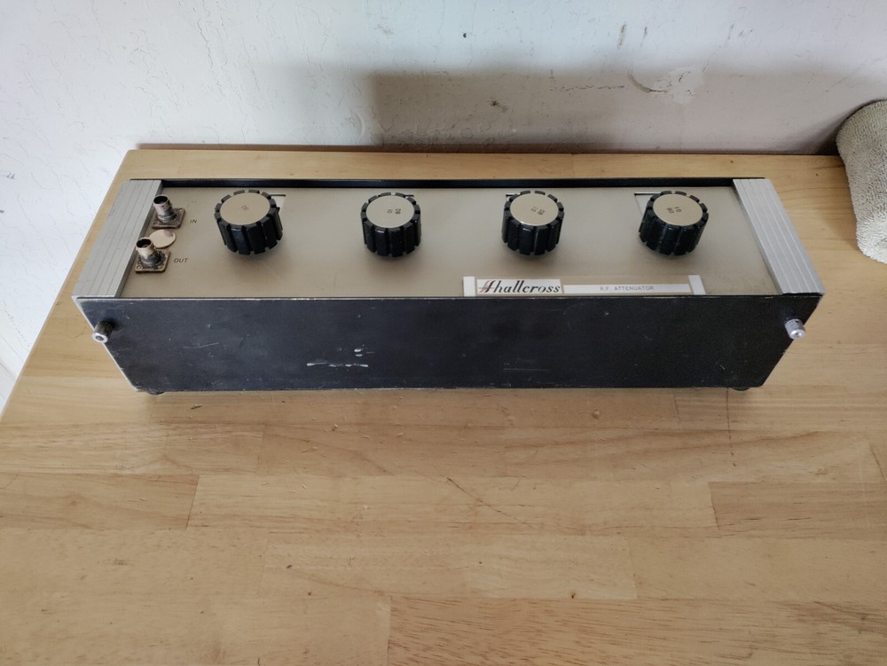 Shallcross RF Attenuator Model 8842 BM