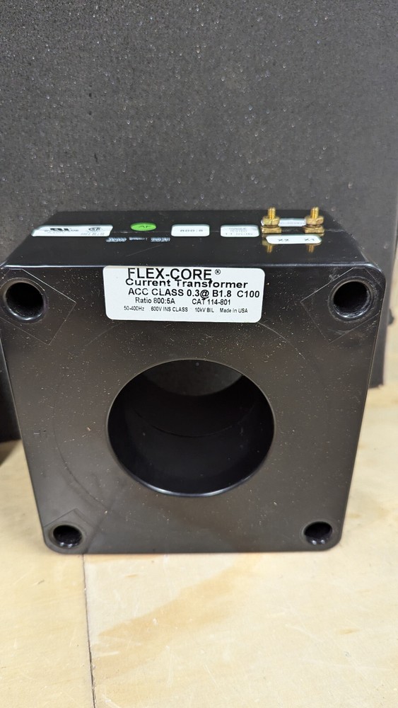 Flex-Core current transformer 800:5 600V 114-801