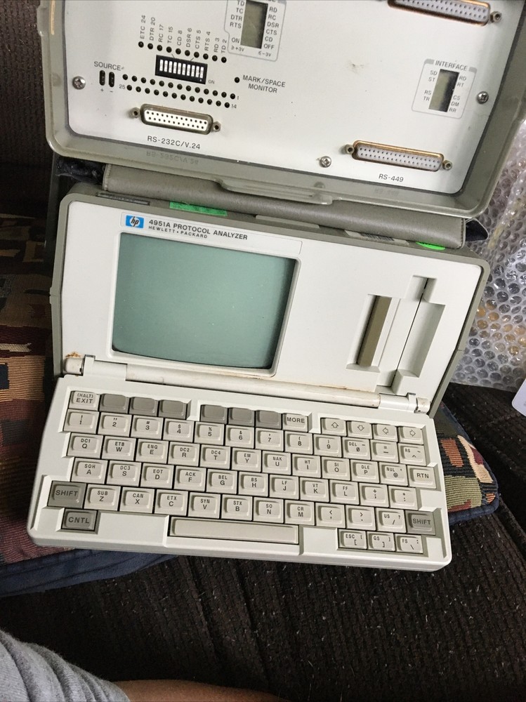 HEWLETT-PACKARD 4951A PROTOCOL ANALYZER WITH 18180A INTERFACE HP Tested