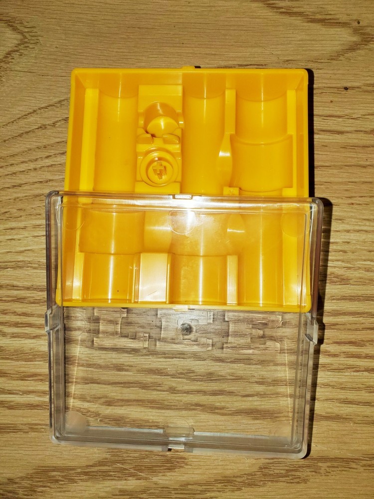 Lee Precision 3 Die Box YELLOW!! NEW!