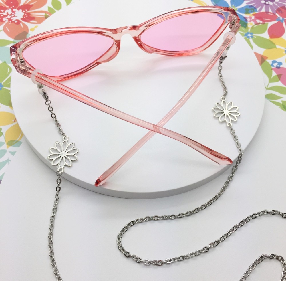 Sunflower Eyeglass Chain