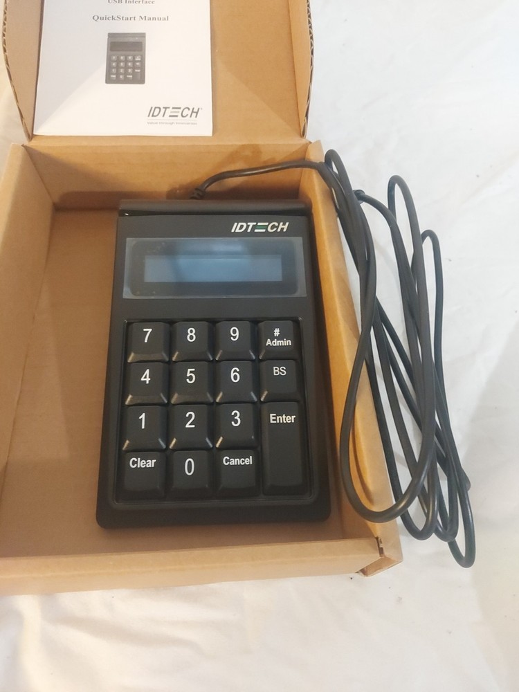 IDTECH Secure Key Card Reader M1 series w/ Magstripe Reader M100 M130