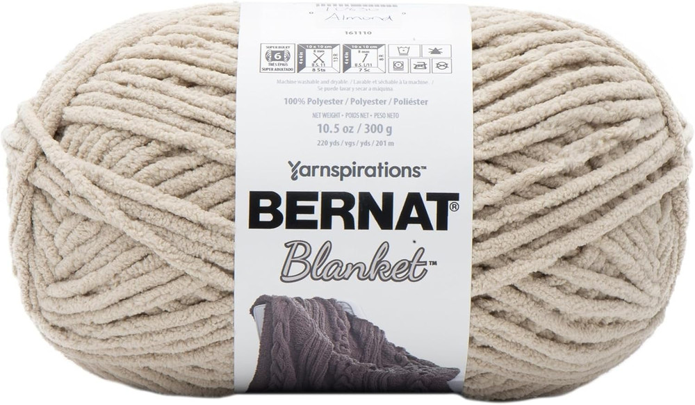 Yarn Blanket Almond