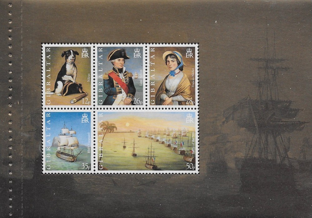 Gibraltar Scott #'s 769c MNH