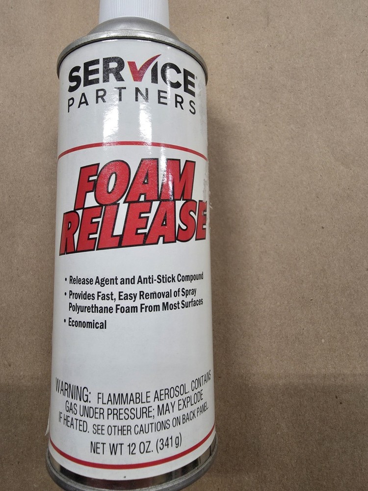 Foam silicone/ release Service Partners 12 OZ can