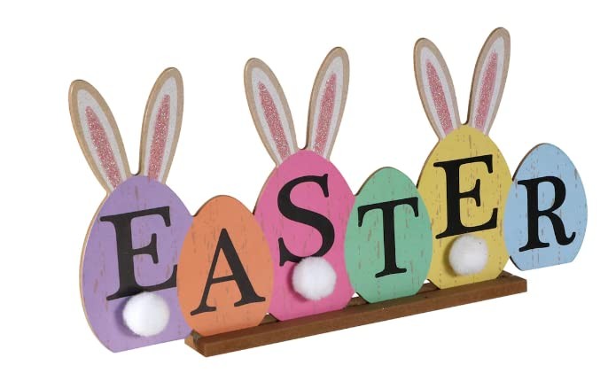Greenbrier International Greenbrier Easter Egg Bunny Tabletop Decorations