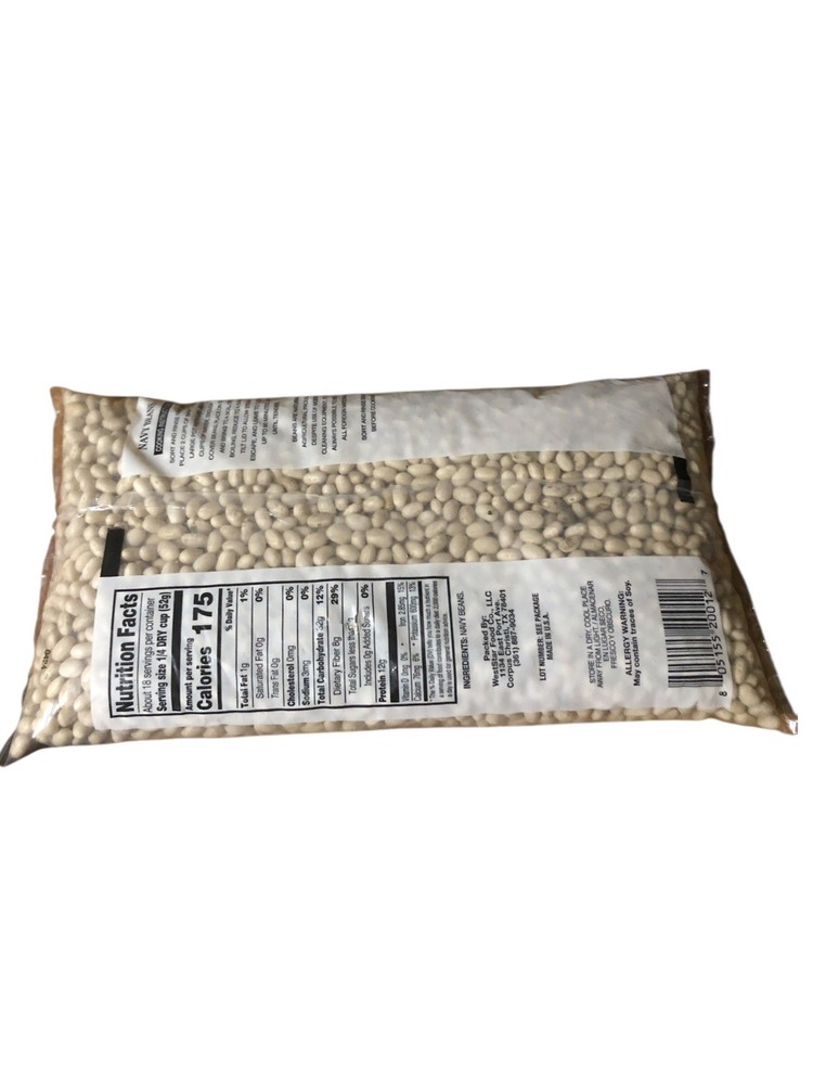Navy Beans Made In U.S.A 2 LBS BB:06/27