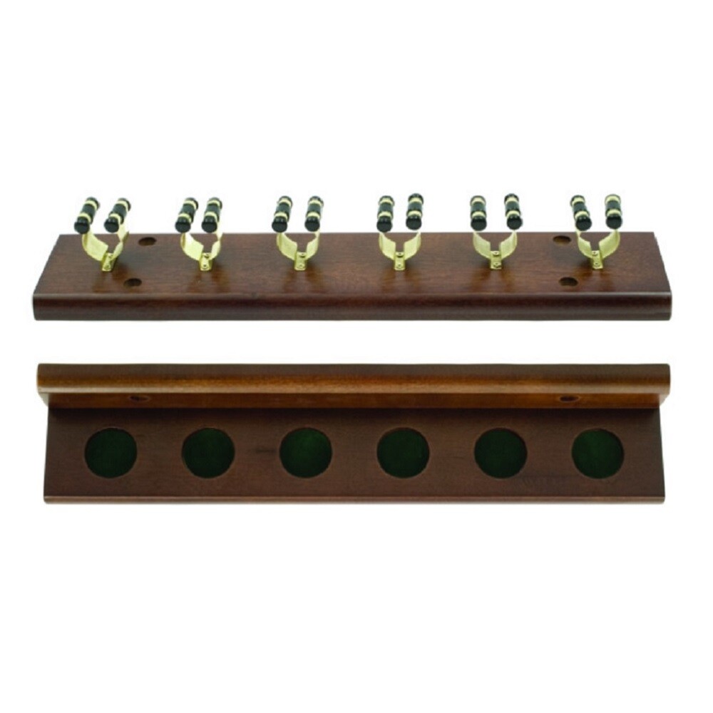 CUE RACK – WOODEN – 2 PIECE