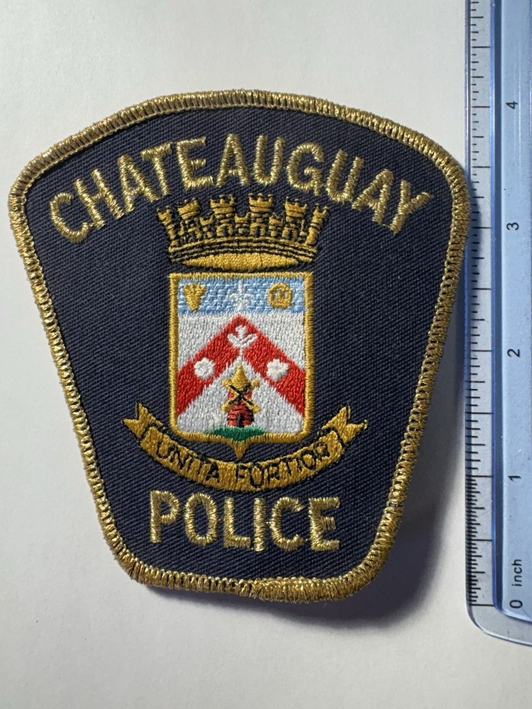 Chateauguay Quebec Police Patch