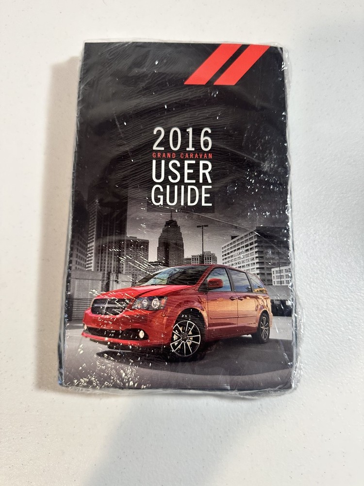 2016 Dodge Grand Caravan Owner's Manual Set