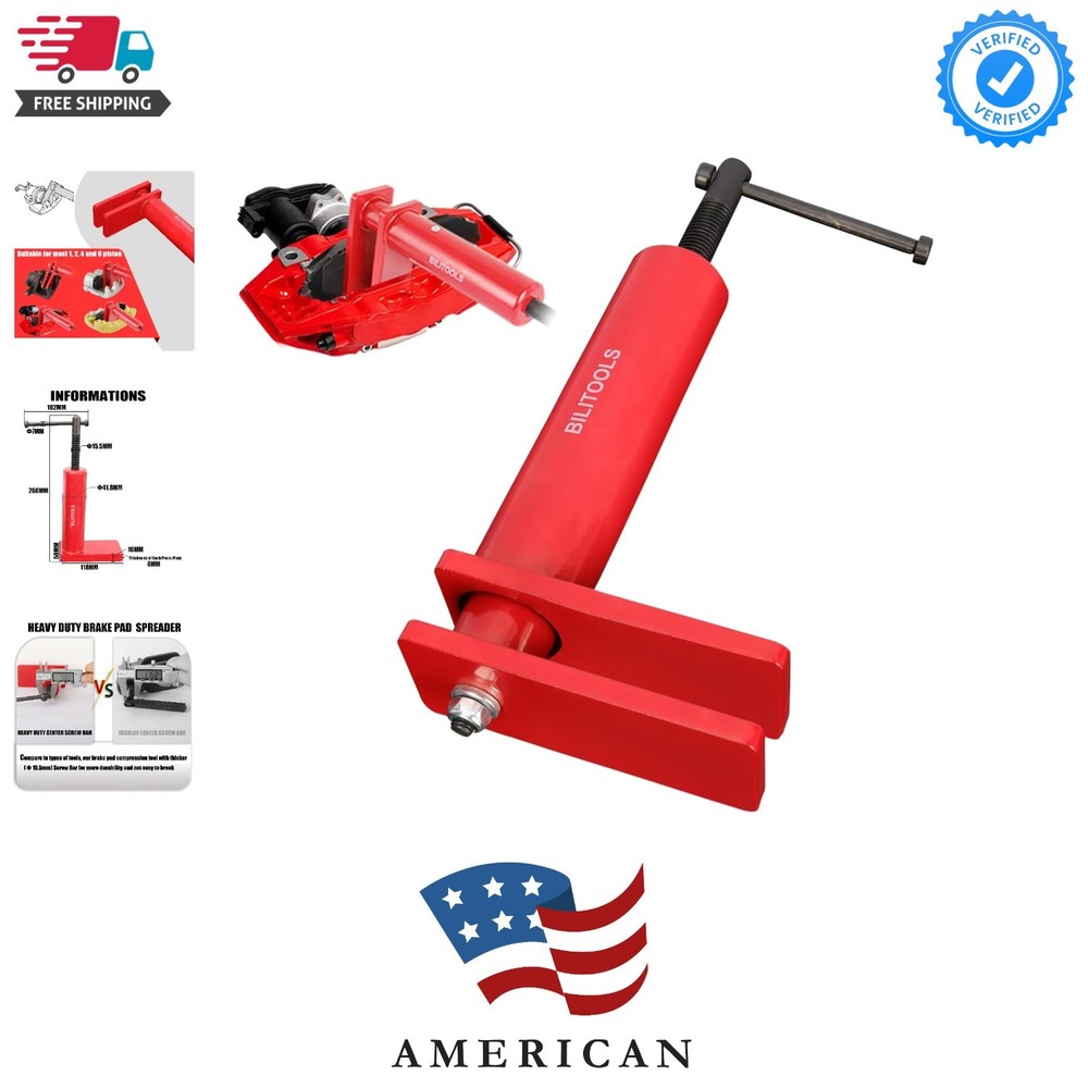 Brake Caliper Compression Tool, Universal Heavy Duty Brake Piston Compressor ...