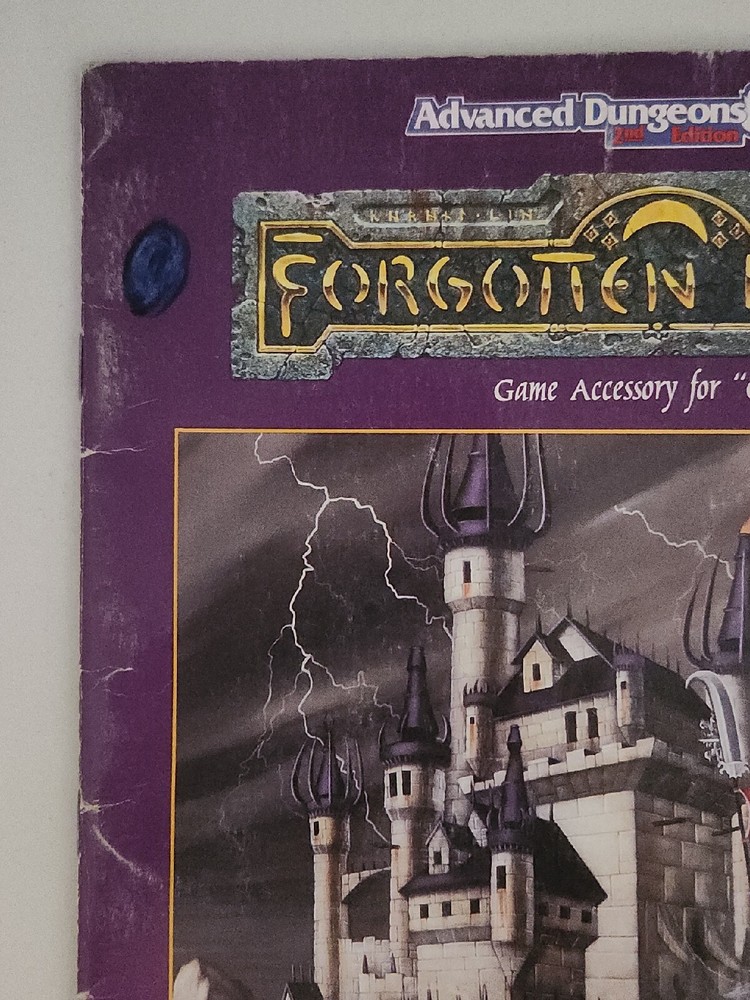 Advanced Dungeons & Dragons Forgotten Realms Darkhold for "Castles"