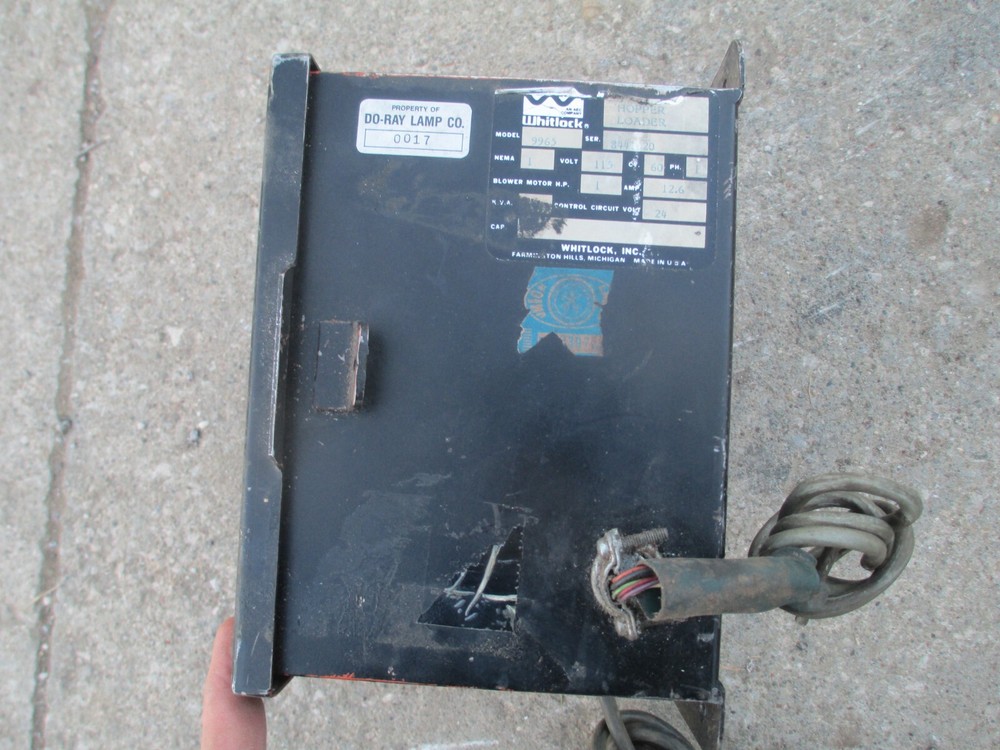 Whitlock Hopper Loader 9965 Power Up but Untested.