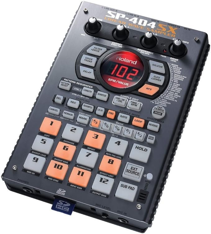 Roland SP-404SX Compact Portable Linear Wave Sampler