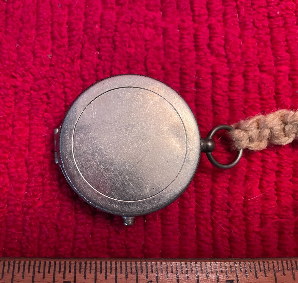 Antique Maritime Pocket Compass Vintage Compass Tool