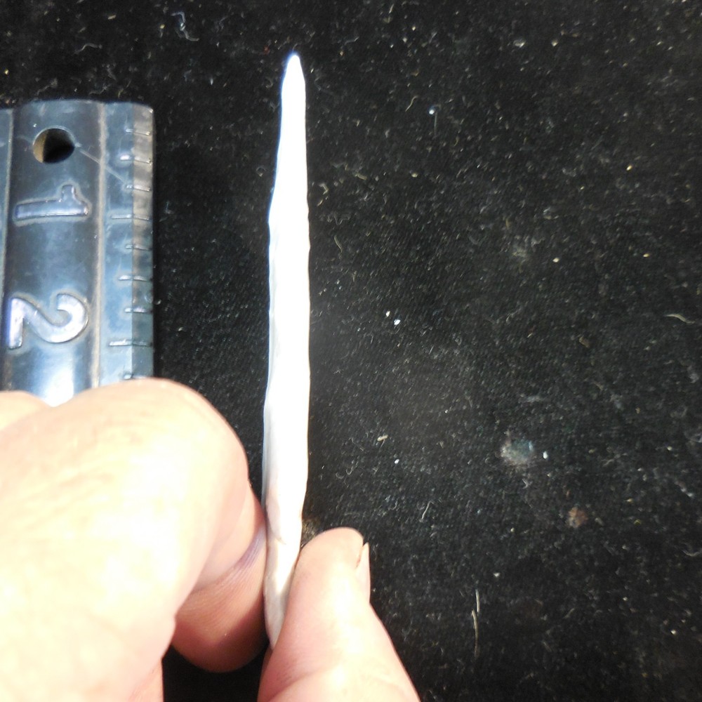 WHITE HARDIN POINT--CLASSIC FORM AND FLAKING