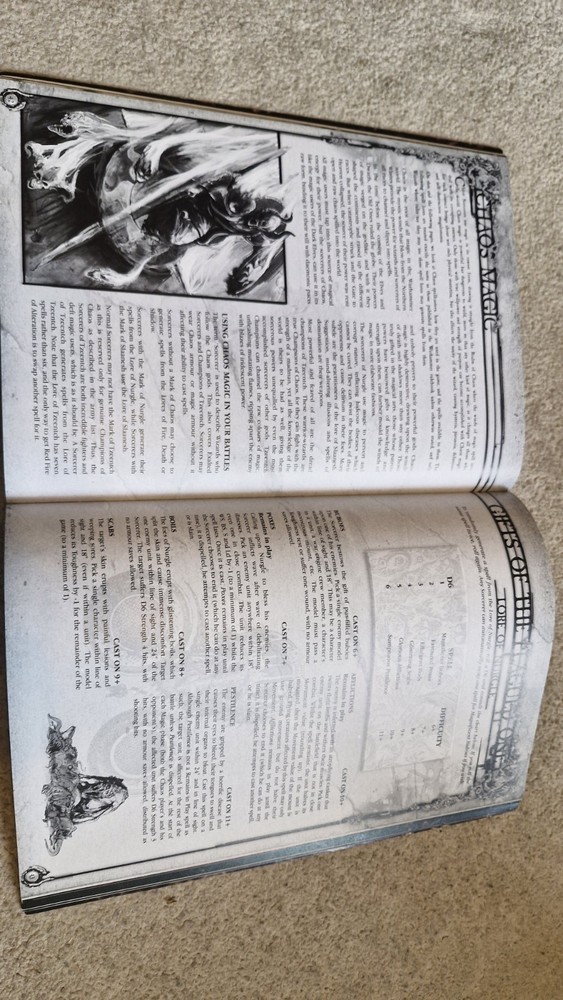 Warhammer Hordes Of Chaos Book Sourcebook Codex