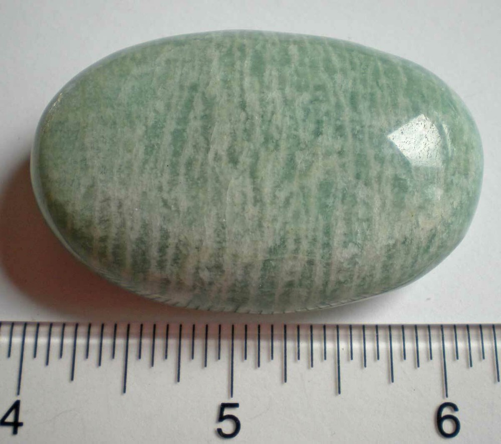 Amazonite Palmstone - Madagascar sc990