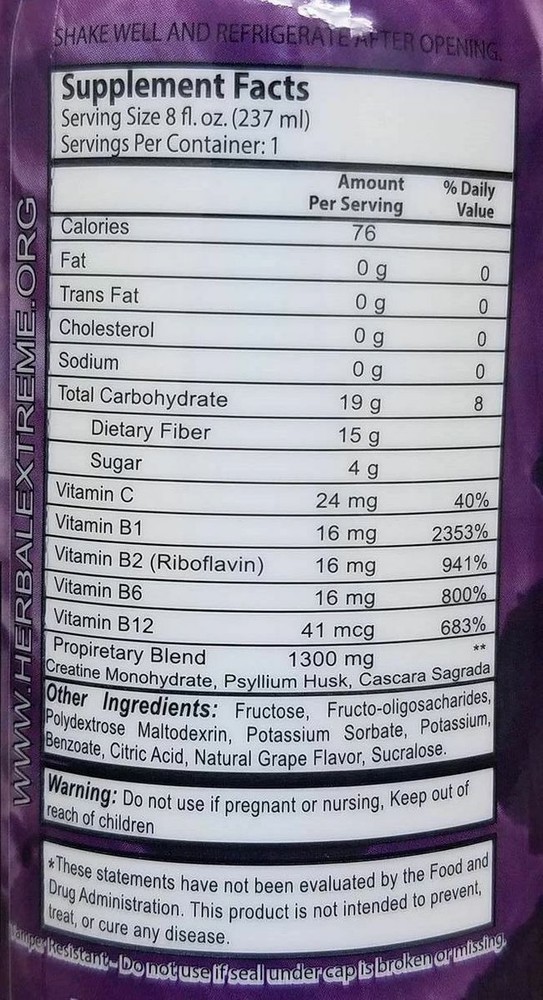 X-Pulsion 8 oz Instant Cleansing Drink