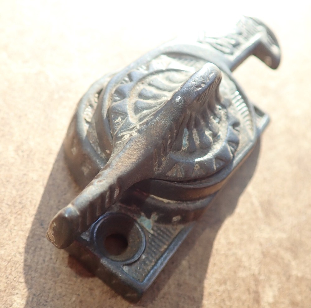 Westlake Vintage Ornate Eagle Claw Window Sash Lock Cast Iron Hardware Latch