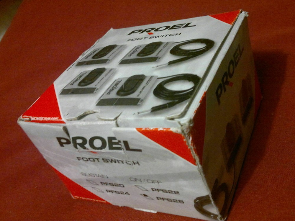 keyboard switch pedal PROEL PFS-26 ON / OFF