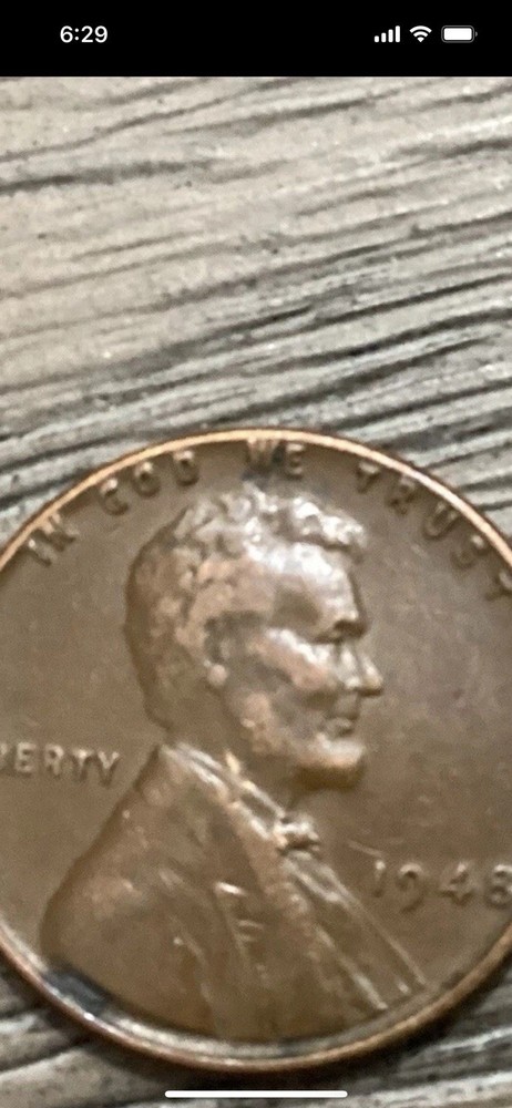 1948 LINCOLN WHEAT CENT WITH ERRORS
