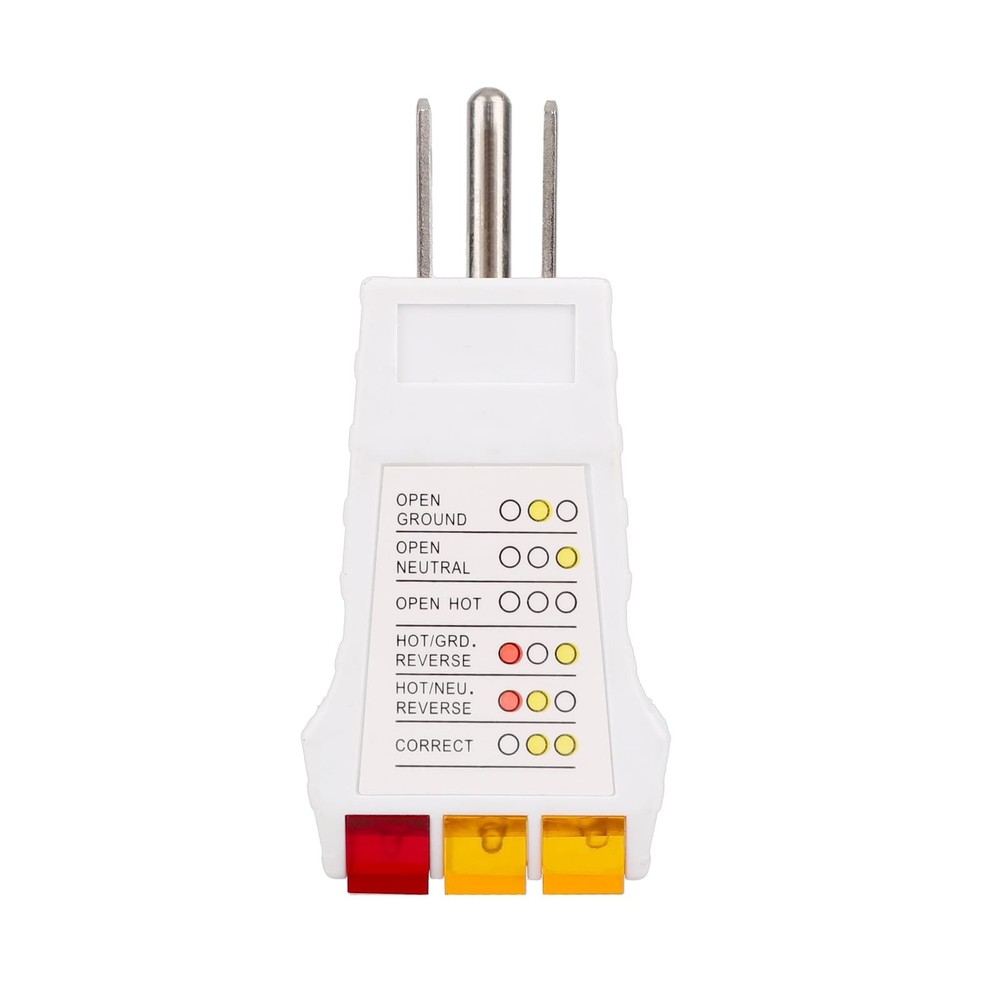 Outlet Tester, Socket Circuit Tester Plug in Checker for Standard North Ameri...