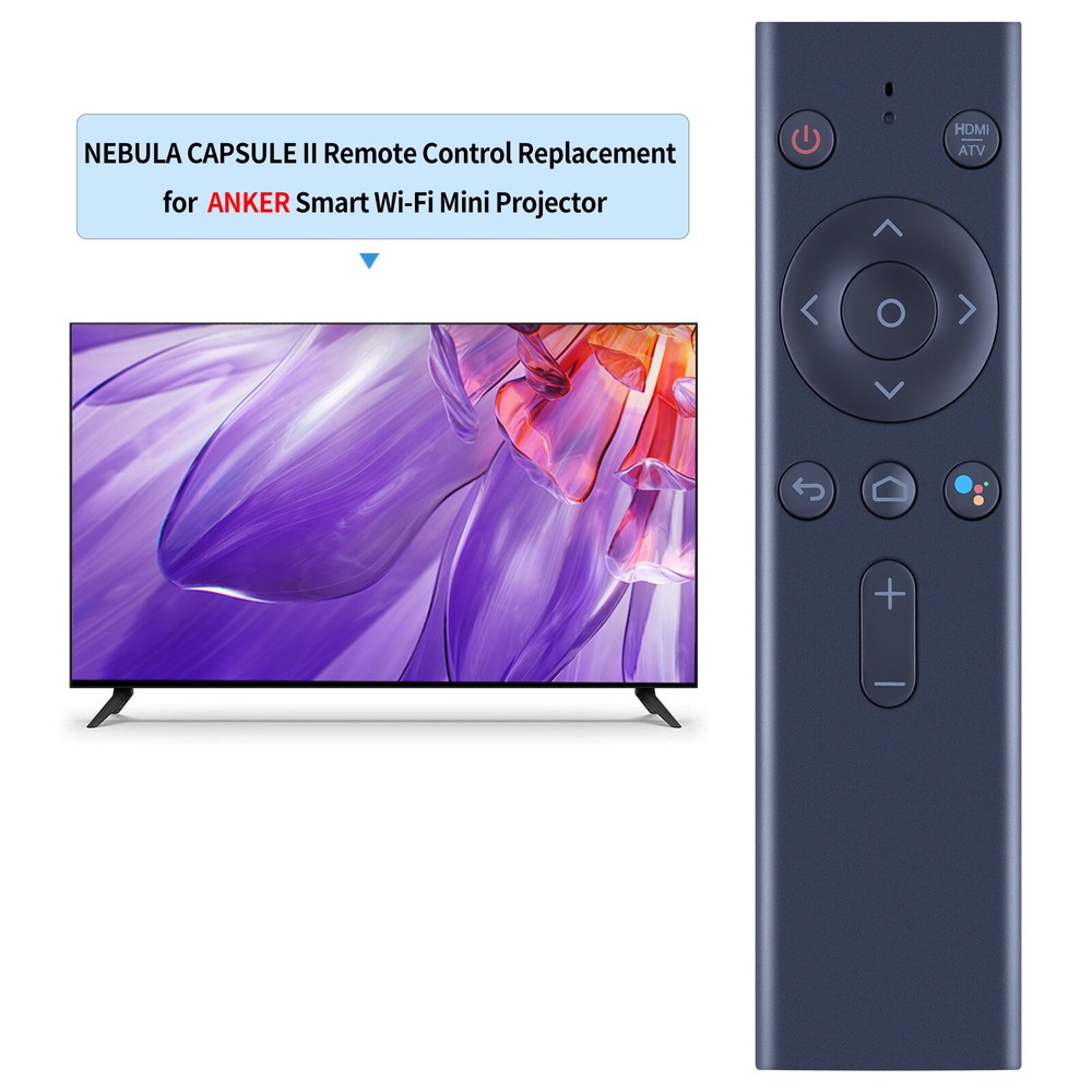 For Nebula Capsule II R2-D2 Bluetooth Voice Projector Remote Control -New