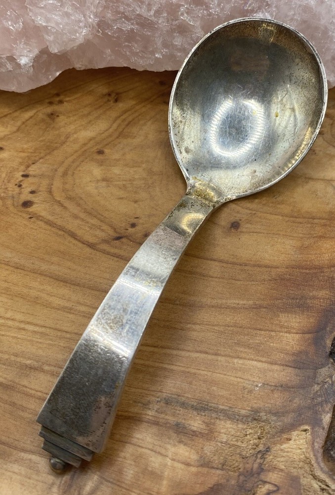 VINTAGE DENMARK NORWAY STERLING SILVER SPOON HEAVY