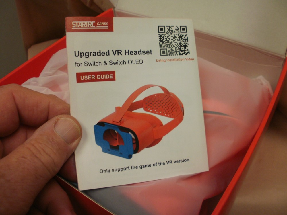 VR Headset Nintendo Switch/OLED Virtual Reality Glasses, StarTrc Games, USA Ship