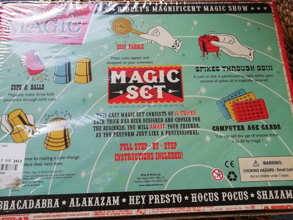 Ridley Magic Set New & Sealed