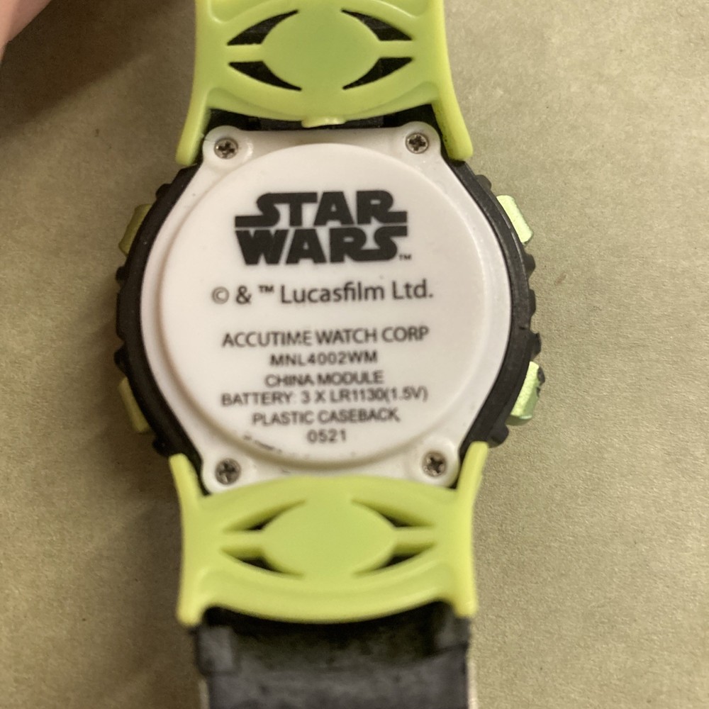 Star Wars Digital Baby Yoda Watch