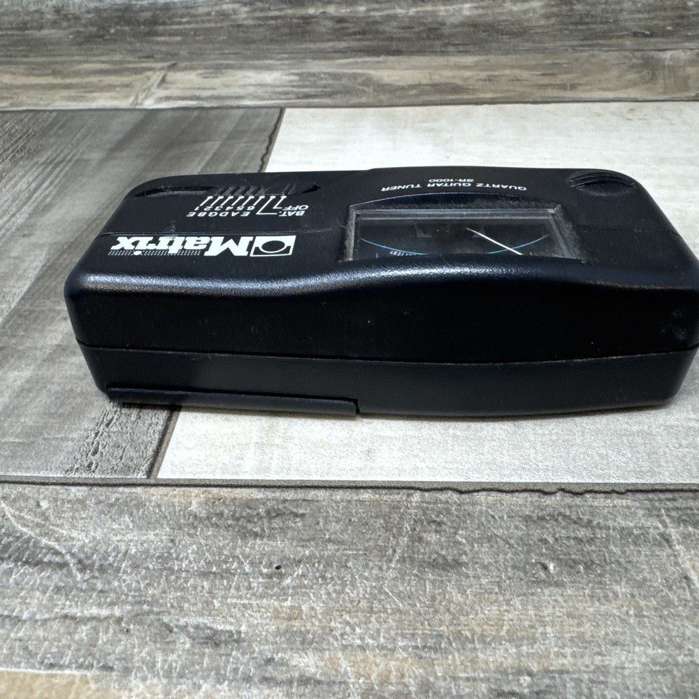 Matrix Quartz Guitar Tuner SR-1000 As Is!