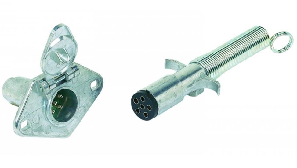 Hopkins Towing Solutions 52007 6 Pole Matched Set Heavy Duty Connector