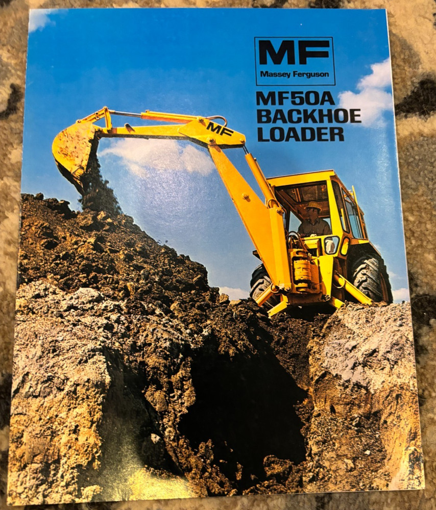 Massey Ferguson 50A Backhoe Loader Brochure AMIL25