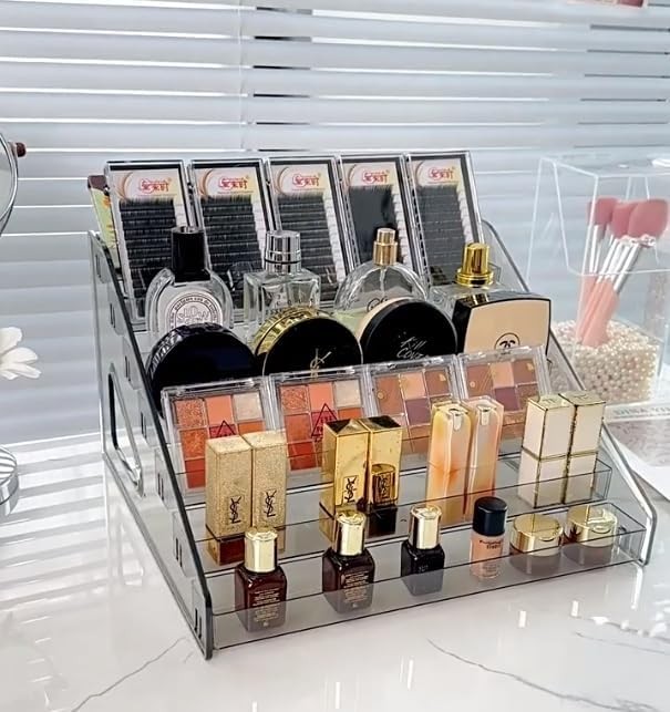 Nail Polish Organizer Acrylic Display Rack