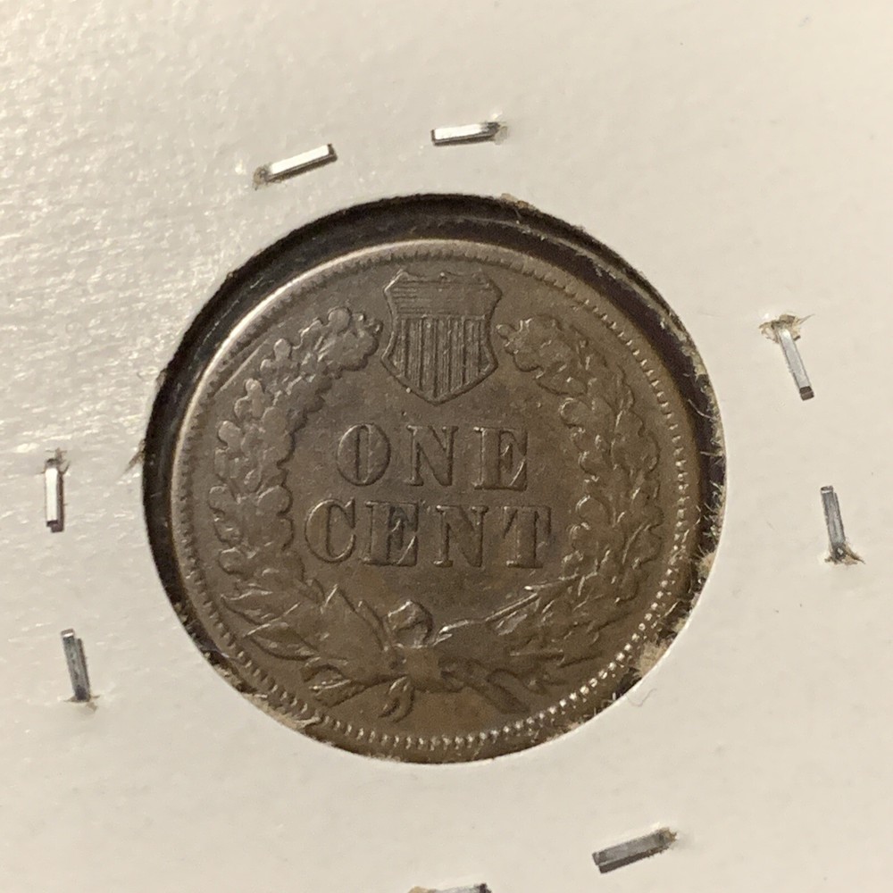 1874 INDIAN HEAD CENT ~ VF Details!