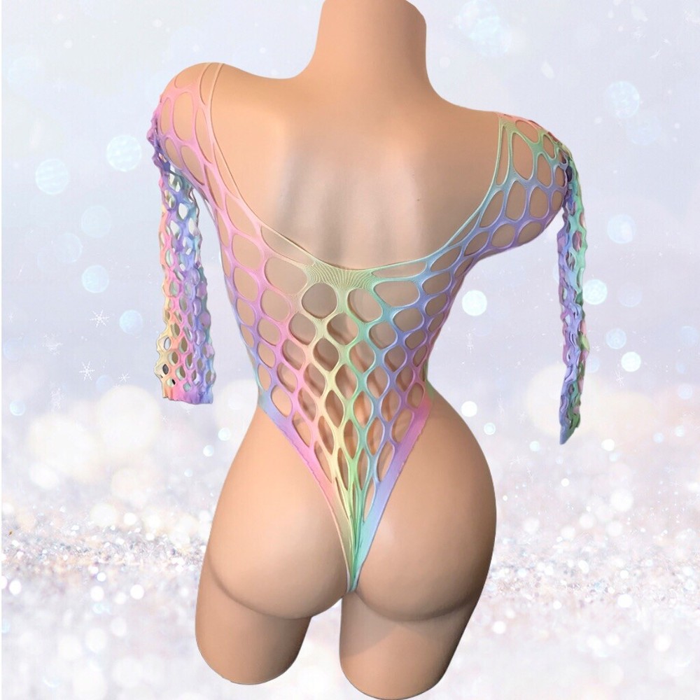 Exotic Dancewear Rhinestone Bodysuit
