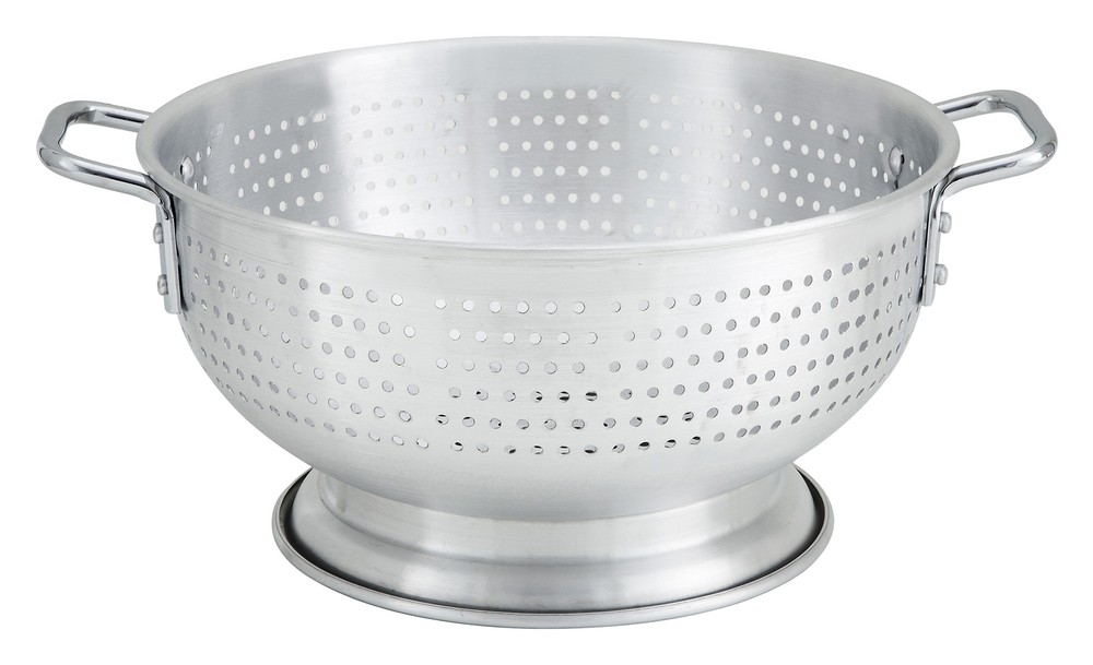 Colander w/Base & Handle, 11qt, Alu (6 Each)
