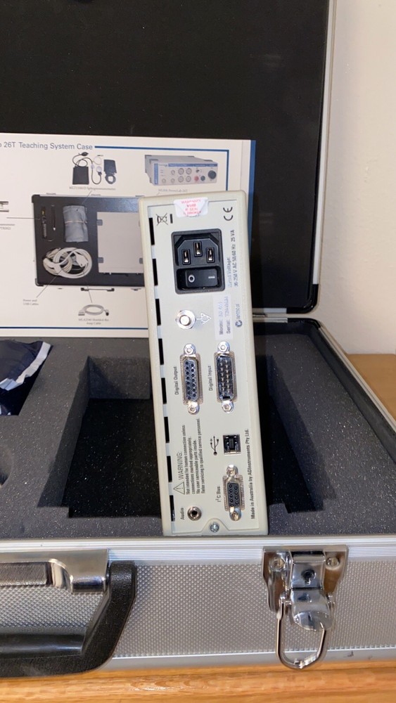 ADInstruments PowerLab 26T ML856 Data Acquisition Unit Teaching Series ~