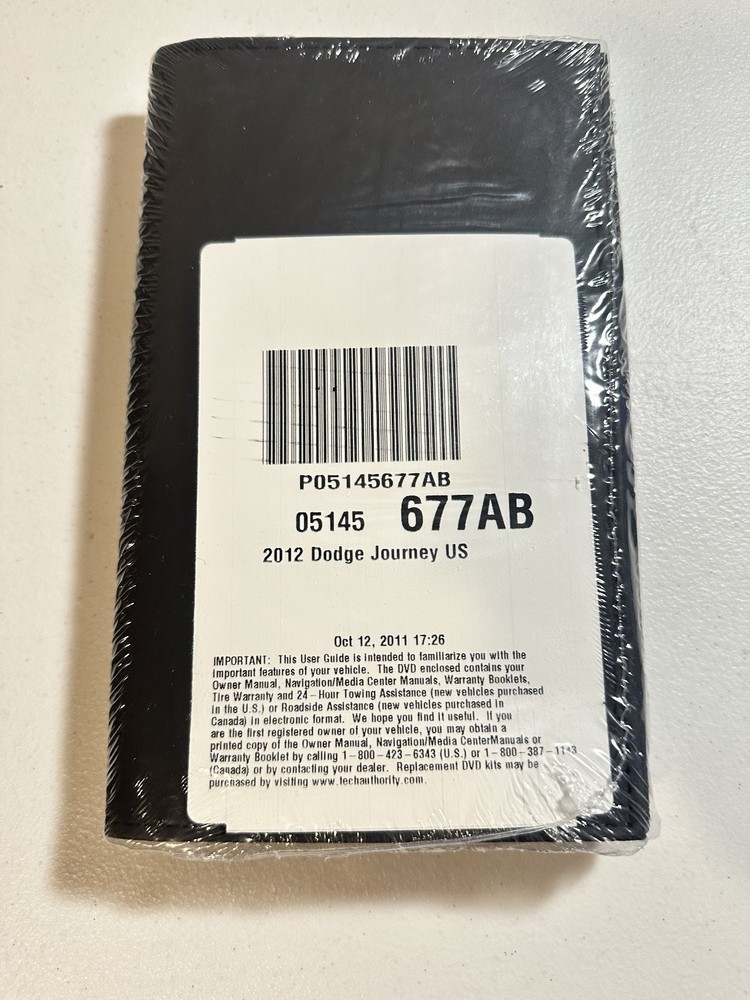 2012 Dodge Journey Owners Manual Set