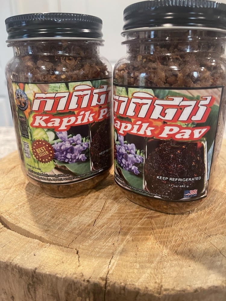 Kapik Pav 2 Jars 17 Oz Each 🌶️Spicy កាពិផាវ